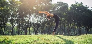 richtig entspannen mit Yoga